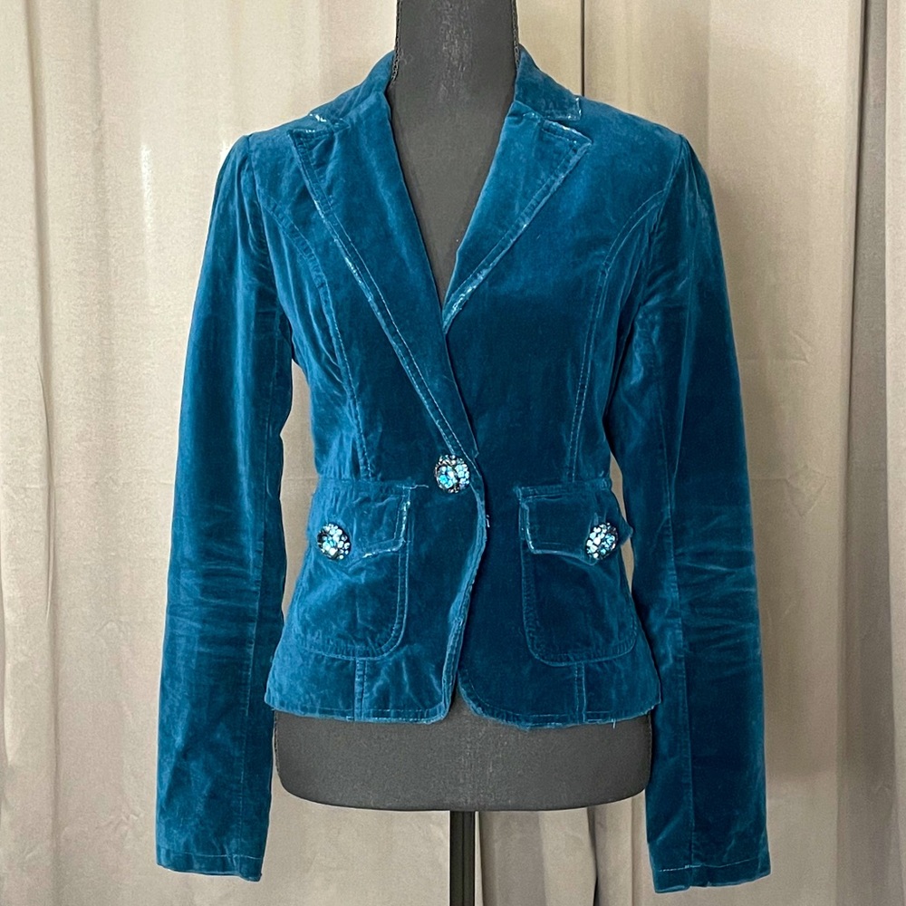 BB Dakota Vintage Distressed Corduroy Blazer